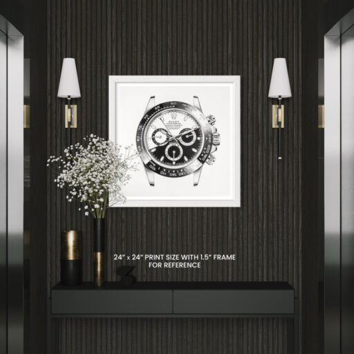 Daytona Art Drawing Print – Limited Edition Giclée Print